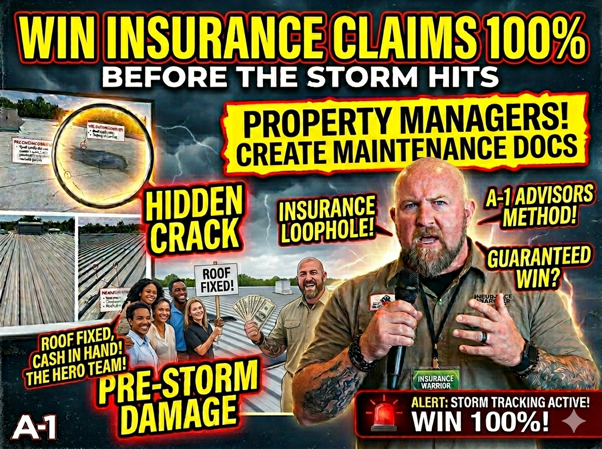The Pre-Existing Condition Strategy: How Houston Commercial Property Owners Win Insurance Claims Before the Storm Hits